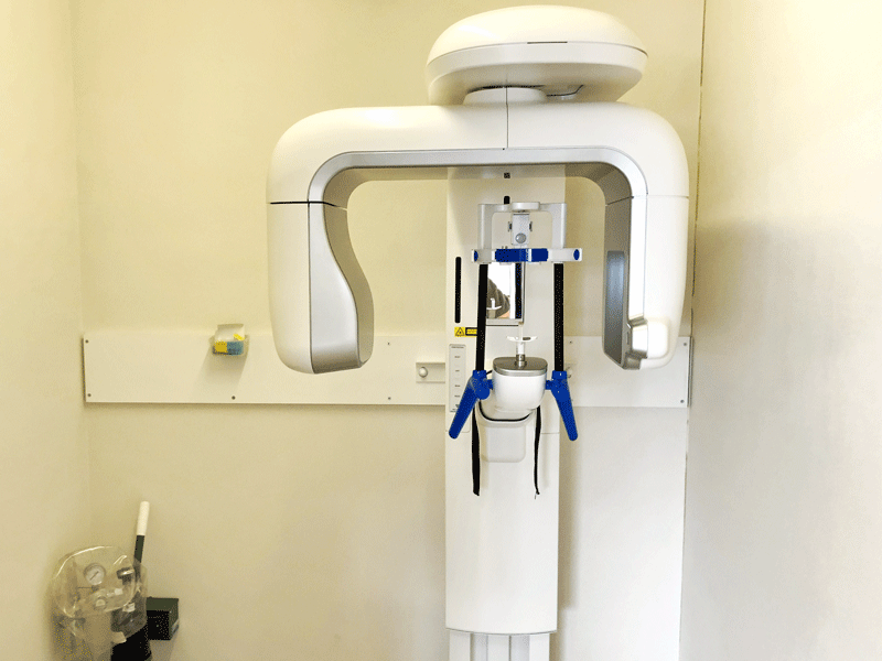 高精度なCT撮影機器を備えています．